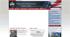 Desktop Screenshot of elks.org